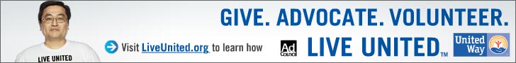 Ad Council - Give. Advocate. Volunteer. Live United.
