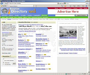 Assyrian Directory (website links)