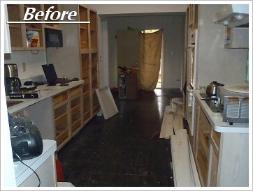 Kitchen remodeling (before)